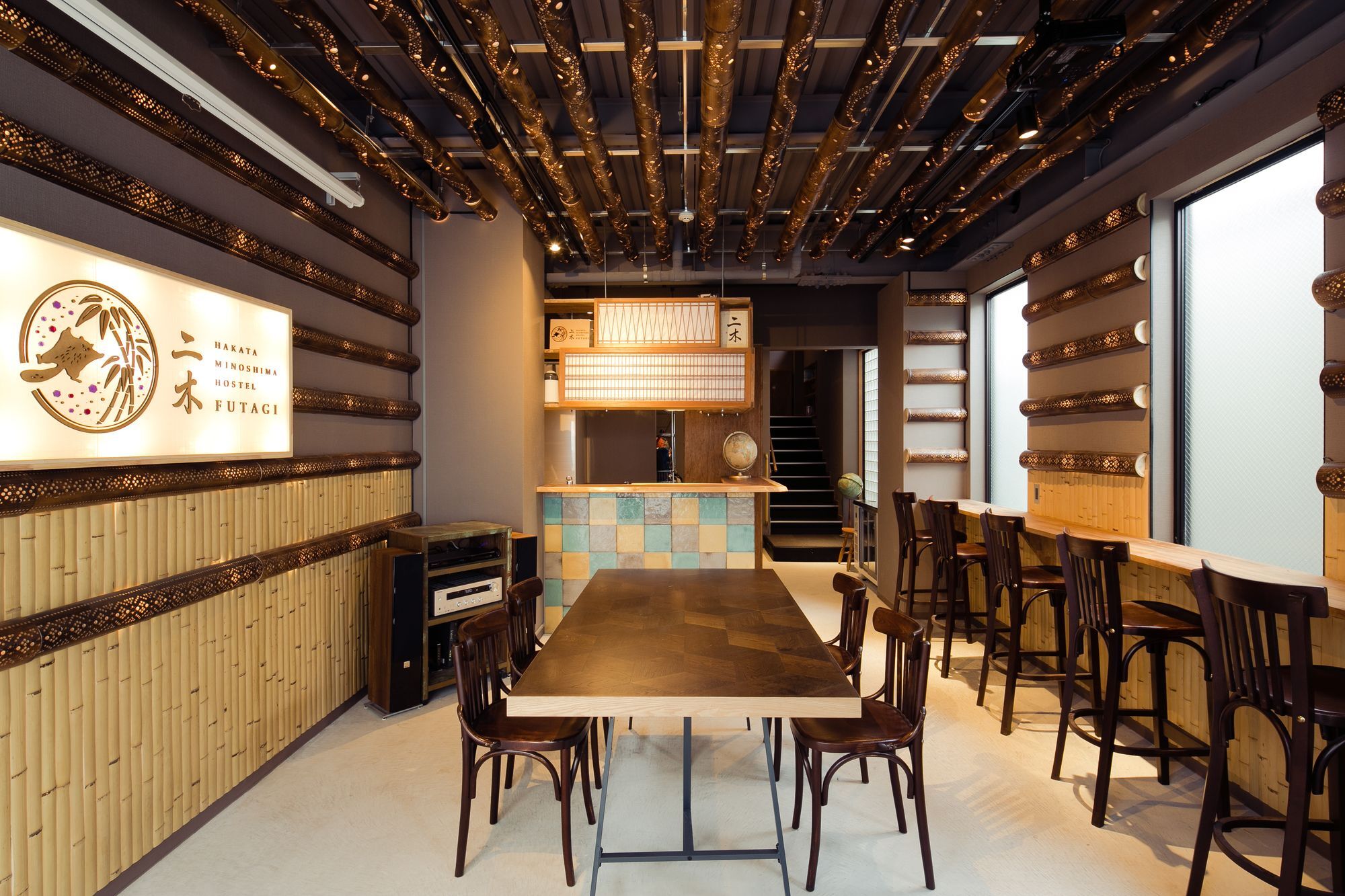 ホステル二木 Hostel Futagi ゲストハウス Фукуока Екстер'єр фото